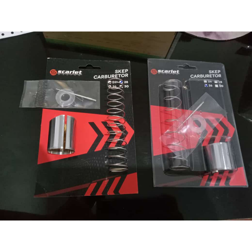 SKEP PISTON GAS CARBU CARBURATOR CARBURETOR SETT SCARLET KARBU PE 24 PE 26 PE 28 JARUM SKEP+PER SKEP