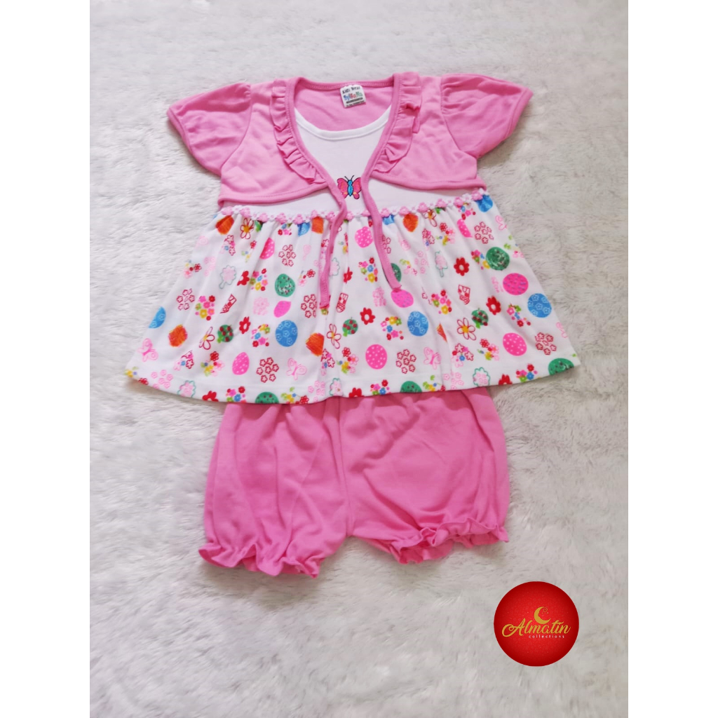 Baju bayi perempuan dress anak perempuan Baju Bayi cewek baju rok bayi perempuan setelan baju bayi perempuan