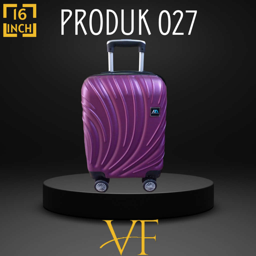 BestPromo Koper 16 Inch Polo Geneva Koper Mini Koper Anak Koper Kabin Murah Koper Bahan Fiber Abs