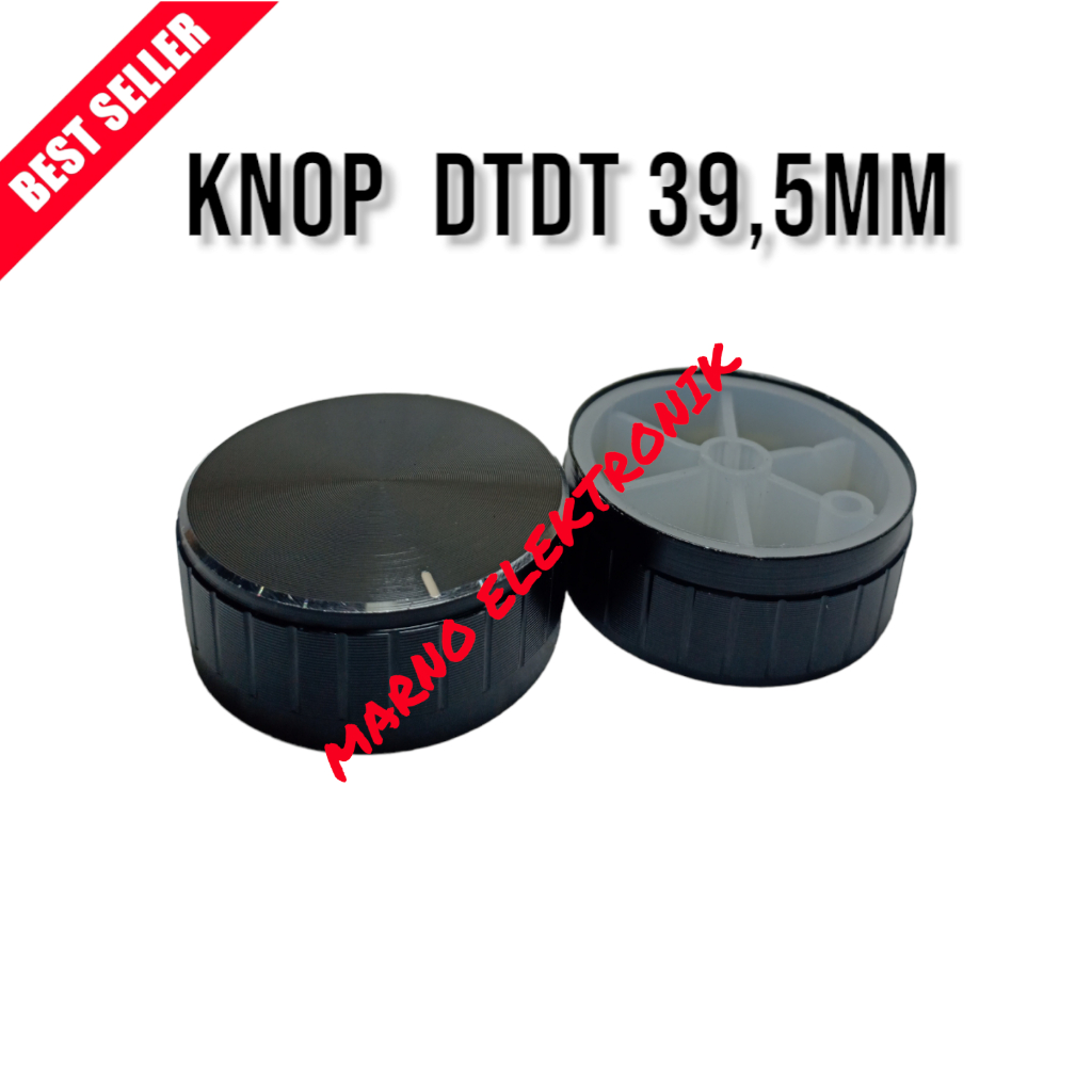 KNOP POTENSIO 40MM  KENOP PUTARAN POTENSIO 40 MM ALUMINIUM
