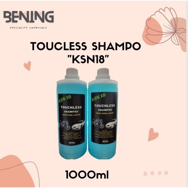 Touchless Shampoo anti sentuh KSN18, shampo touchless premium mobil motor