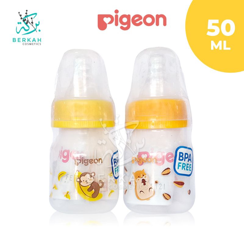 Pigeon Dot Peristaltic Nipple 50ml / Dot Bayi (Motif Random)