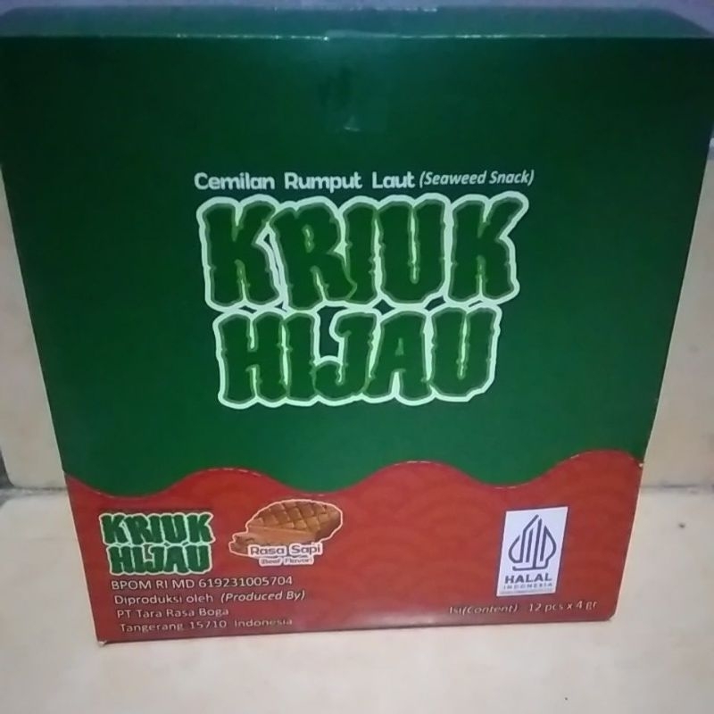 

KRIUK HIJAU RASA SAPI