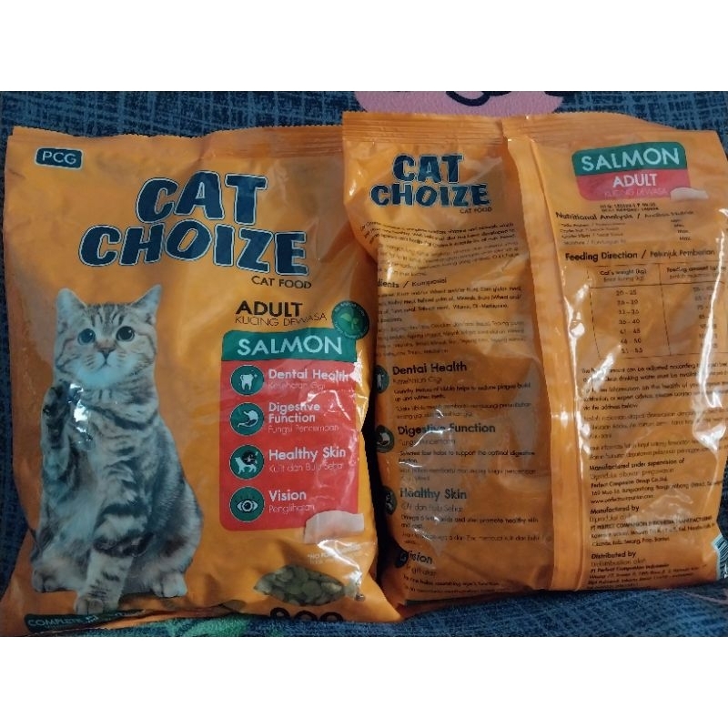 Cat Choize Salmon Adult 800gr | Makanan Kucing Cat Choize Salmon Adult 800gr