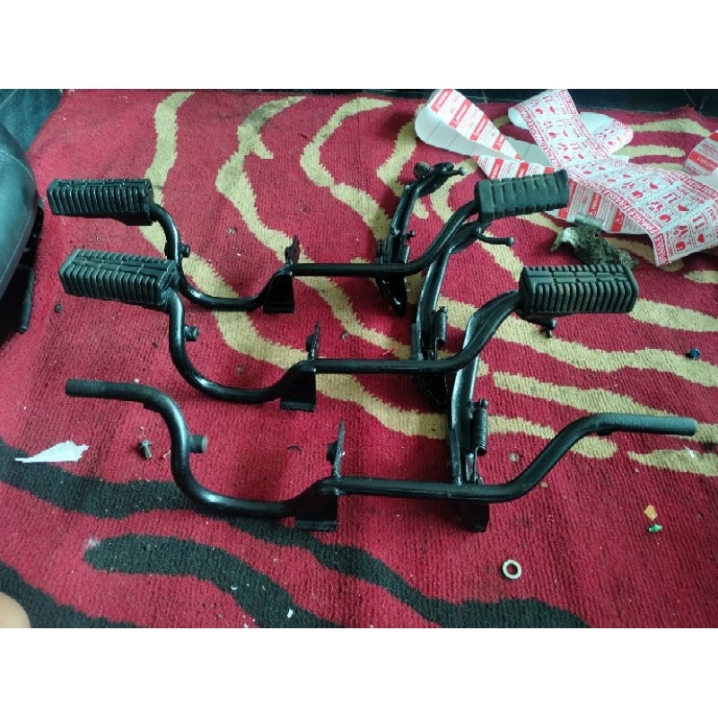 besi barstep depan  rx king original copotan motor set karet set standar