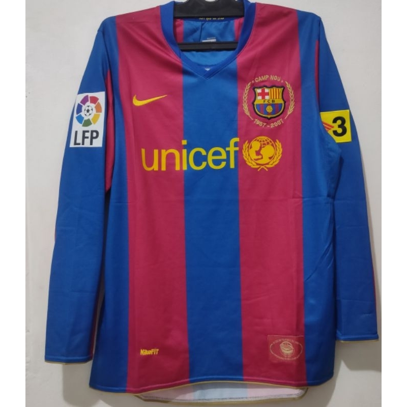 Jersey Barcelona Home 2007/2008 Retro Grade AAA Langka