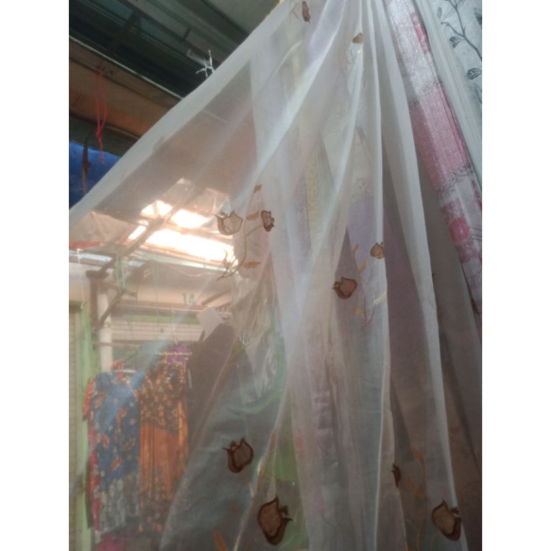 gorden lapisan dalam, gorden viltrasi bahan sipon pintu