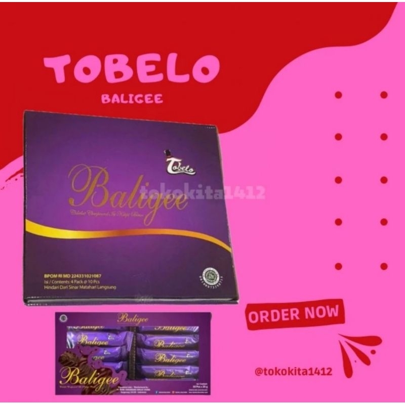 Tobelo Baligee Dus isi 4 pack @200 gr