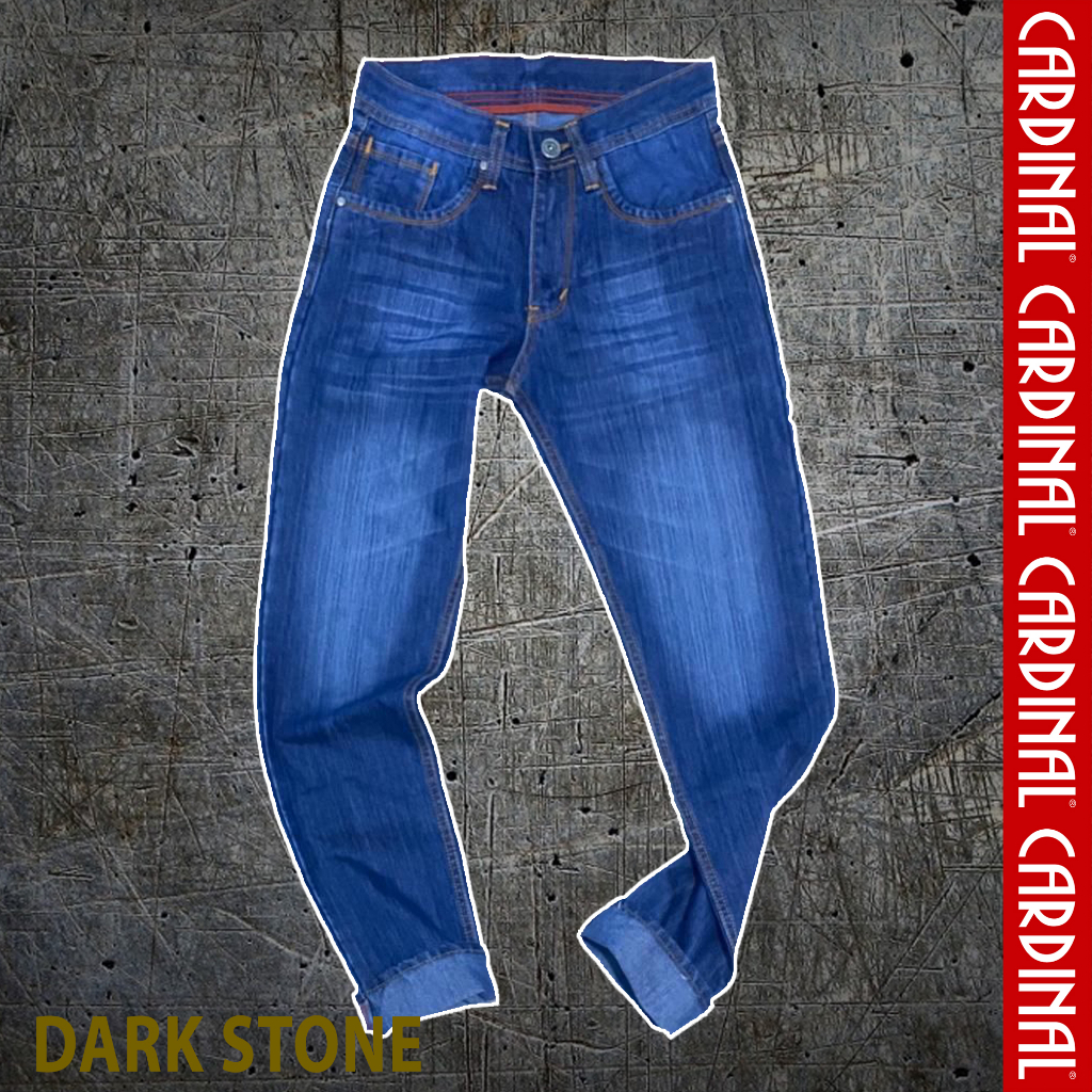 Celana Jeans Cardinal // Celana Panjang Pria Reguler // Jeans Denim Fashion Cardinal // Fashion Pria FAMILY JEANS 03