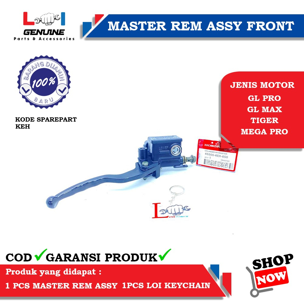 -LOI- MASTER REM ATAS SET HANDLE GLPRO, TIGER, MEGA PRO KEH