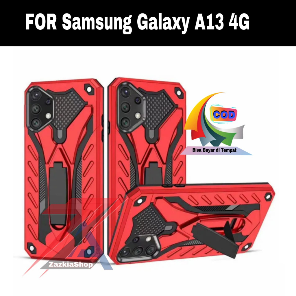 FOR ( SAMSUNG GALAXY A13 4G) Casing/Hardcase Phantom Robot Kick StandingV