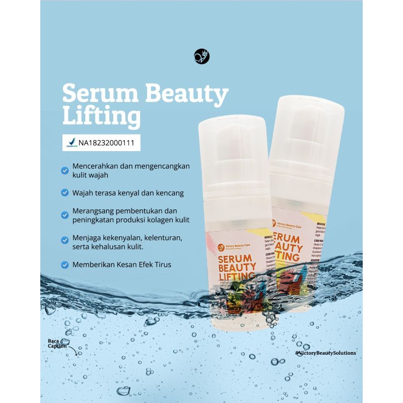 SERUM BEAUTY LIFTING / SERUM PENGENCANG / SERUM BEST SELLER / VBC / VICTORY BEAUTY CARE
