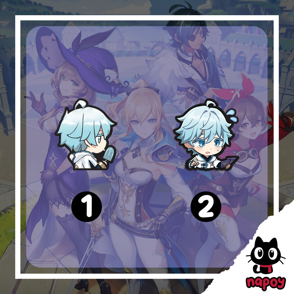 

Sticker Vinyl Game Anime Chongyun Genshin Impact