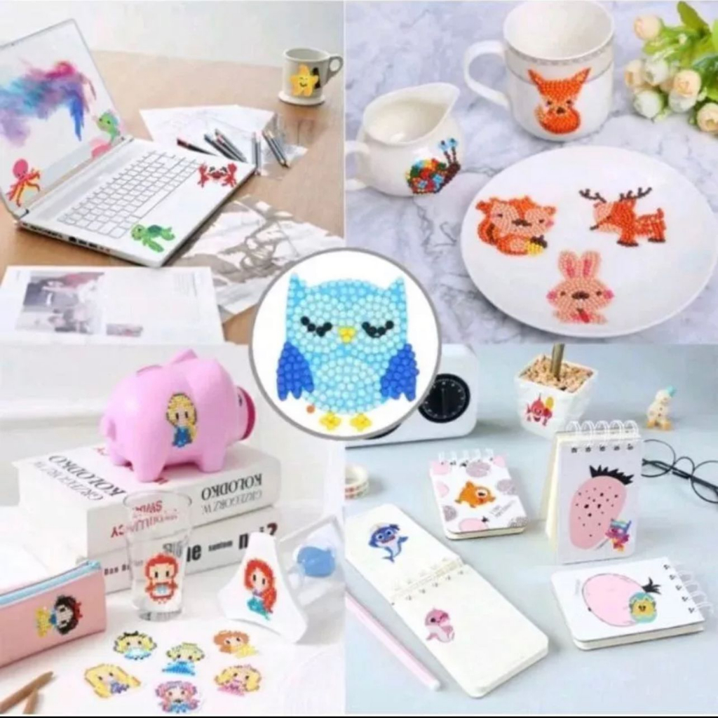 Stiker Diamond Cutie PoP/DIY Stiker Mutiara Painting Kit