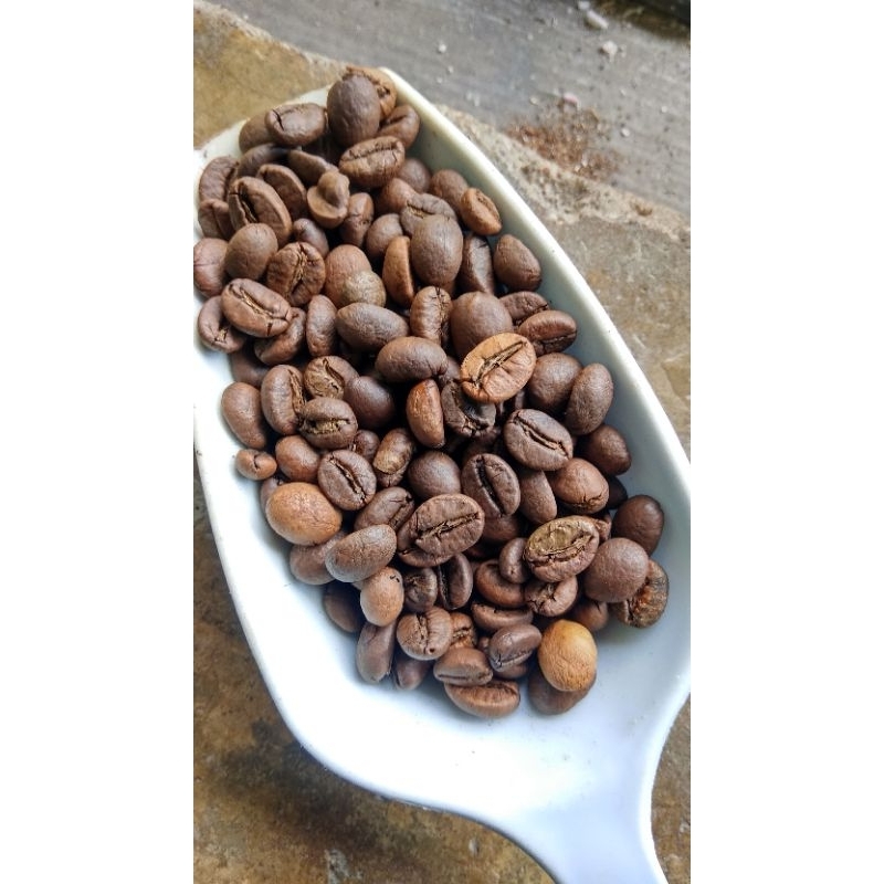 

Biji Kopi Bubuk Robusta Lampung 1kg