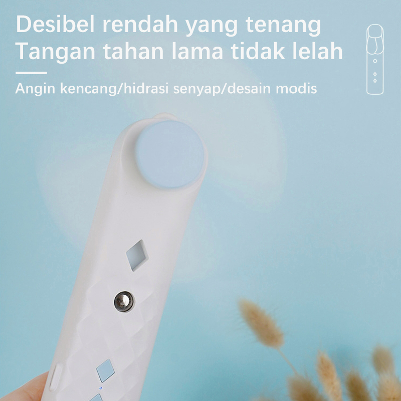 Goojodoq Kipas Angin 2 in 1 Humidifier Pocket Fan /Kipas Lipat PORTABLE / Mini Fan