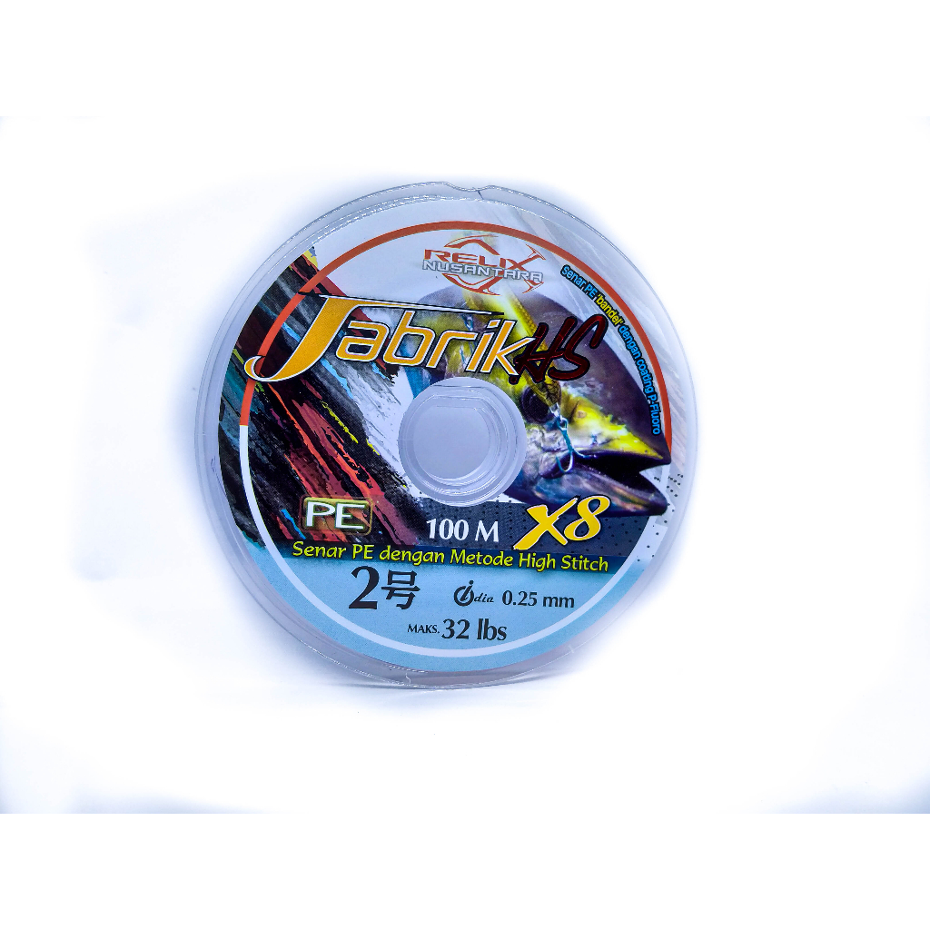 Senar PE Jabrik HS X8 100 M