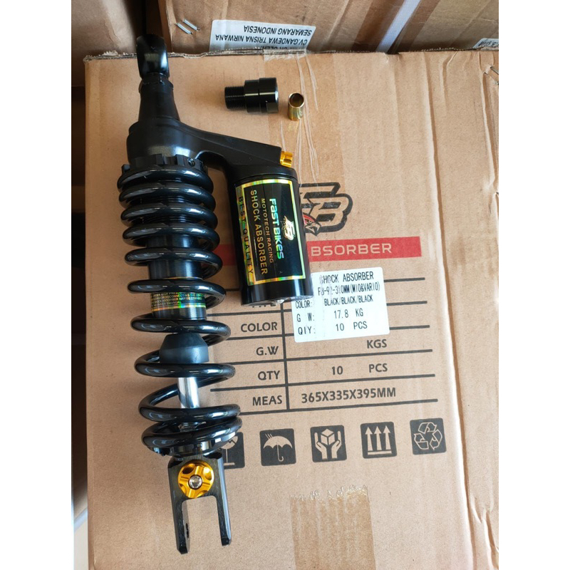 sokbreker tabung atas matic mio beat fi beat karbu vario 110 all matic