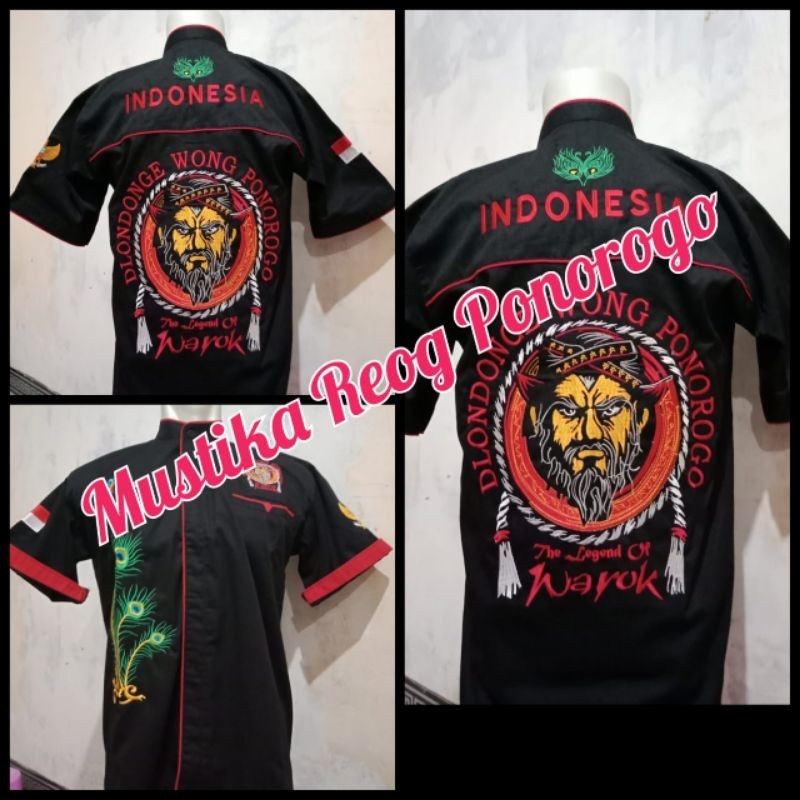 Baju reog warok murah / baju warok murah / baju reog murah / baju bordir warok murah