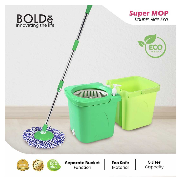 Bolde Super Mop Double Side Eco Model Terbaru