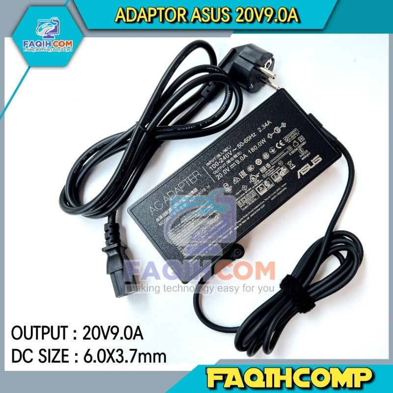 Adaptor Charger Asus ROG Zephyrus G14 GA401IU-HA182R 20V 9A 180W