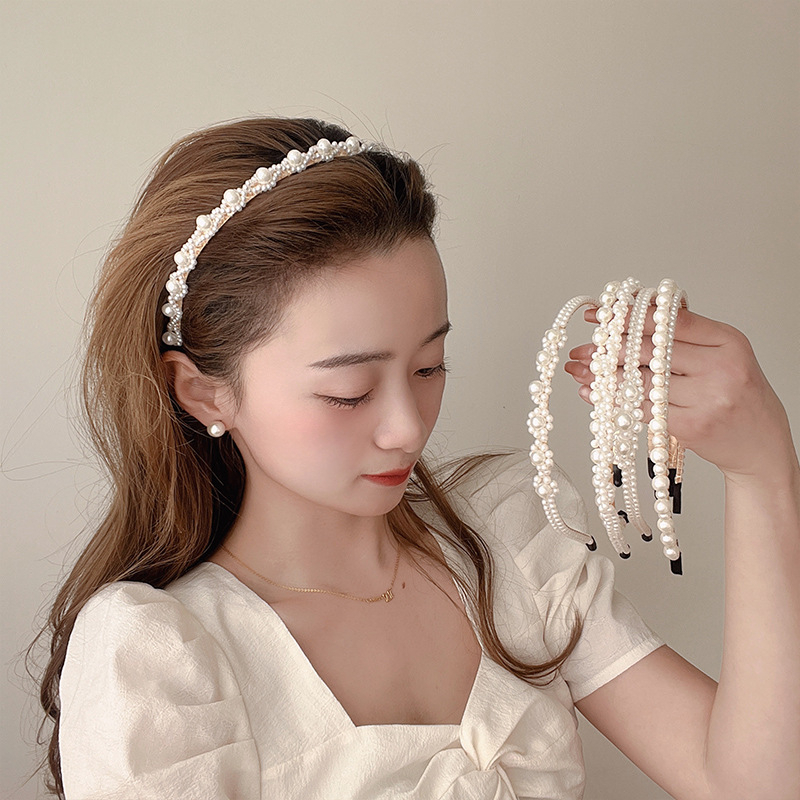 ED - BANDO MUTIARA KOREA PREMIUM / BANDO PEARL PERMATA KOREA / HEADBAND MUTIARA