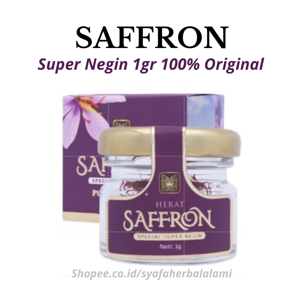 

HERAT SAFFRON - Saffron Super Negin 1gr 100% Original