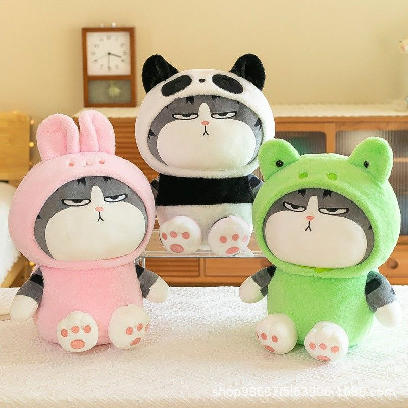 MAINAN BONEKA KUCING LUCIFER CAT KELINCI BUNNY PANDA KEROPPI KODOK FROG RABBIT LUCU IMPOR