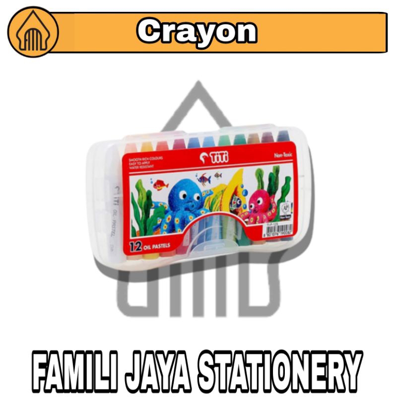 

OIL PASTEL / KRAYON / CRAYON TITI TI-P12S (12WARNA)