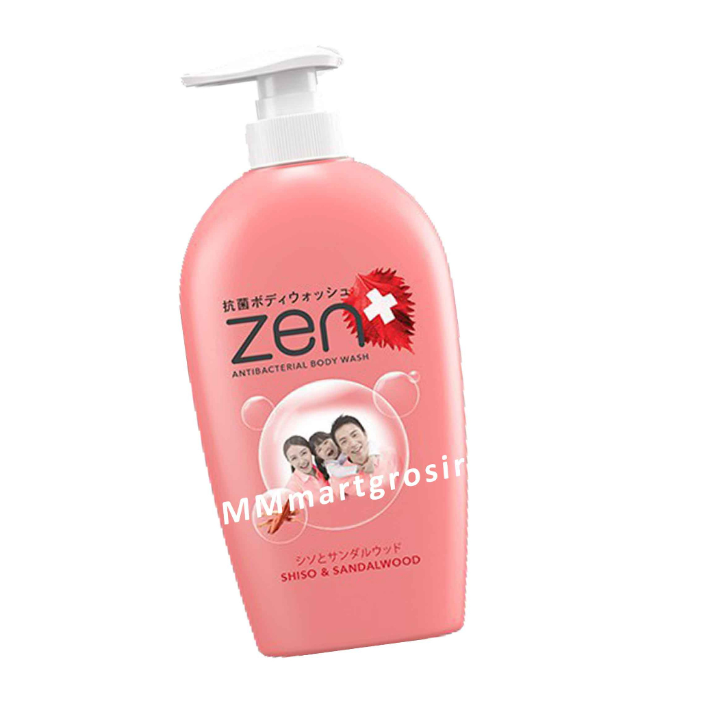 Zen Shiso&amp;Sandalwood/ Sabun Cair Zen Botol/ Zen Antibacterial/ 500ml