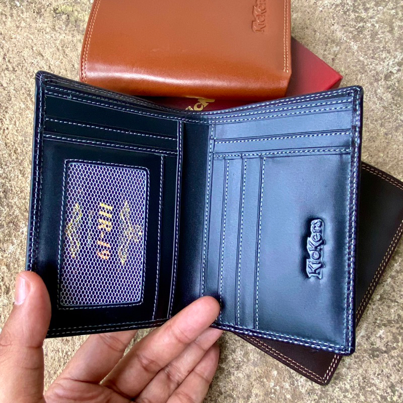 DOMPET KULIT SAPI MERK KICKERS 3/4 ORIGINAL KULIT SAPI ASLI