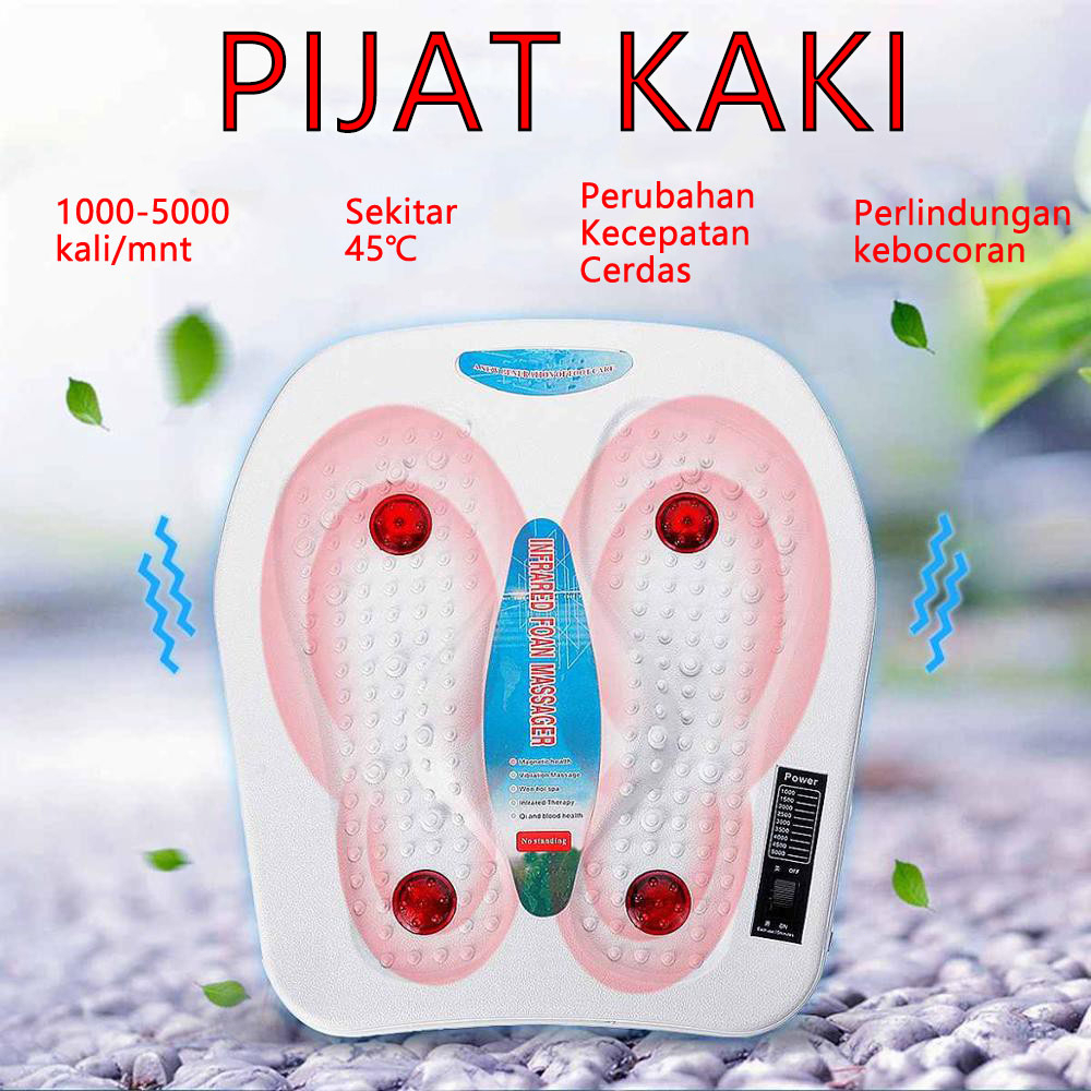 Terapi kaki Getaran Inframerah Alat Pijat Kaki Elektrik Meningkatkan Sirkulasi Darah Meredakan Otot Sakit