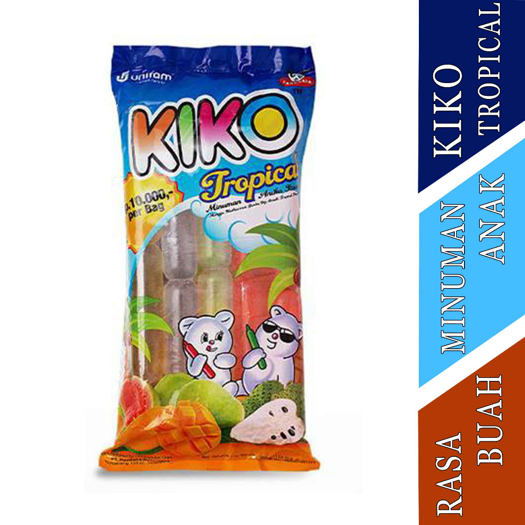 

Minuman anak- kiko- Kiko Tropical- isi 10