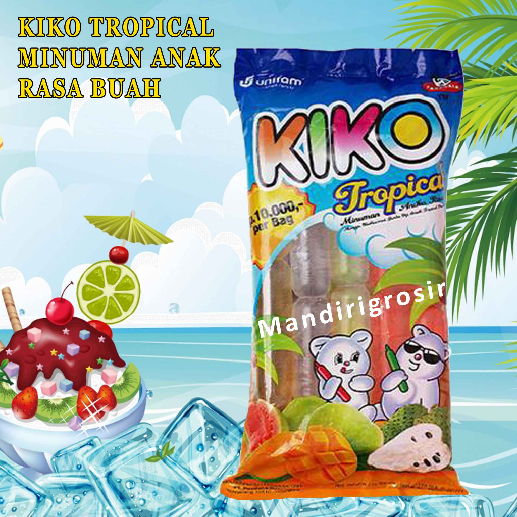 

Kiko Tropocal * kiko * Minuman anak * isi 10pcs