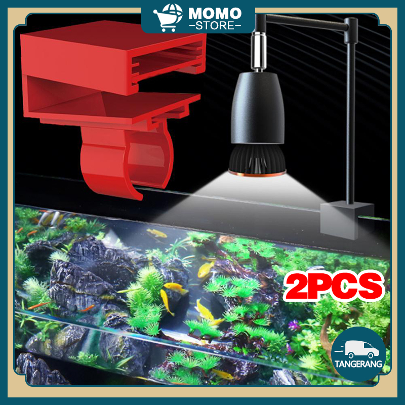Klem Penjepit Lampu Led T4/T5/T8 Untuk Akuarium Ikan