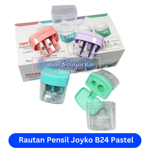 

Rautan Pensil Joyko B24 Pastel / Serutan Pensil / Rautan 2 Lubang