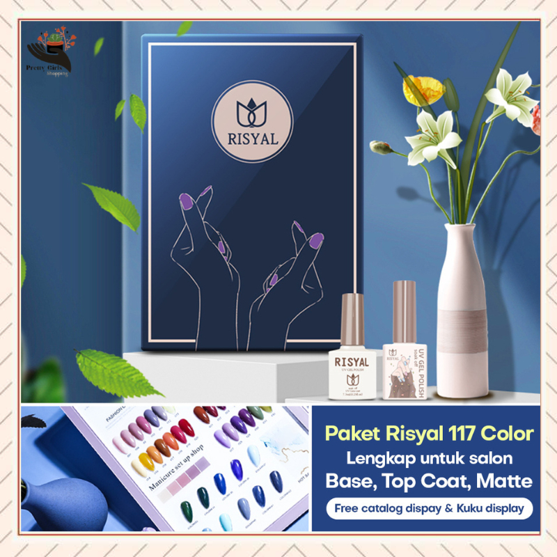 【 COD 】RISYAL120 COLOUR  PLUS BOOK DISPLAY &amp; KUKU DISPLAY GEL POLISH/SET 12W+4PCS Kutek Gel Laser Diamond /KUTEK GEL UV LED Nail  Art /GLITTER 12PCS / SOAK OFF / KUTEKS GEL/CAT EYE  NAIL ART