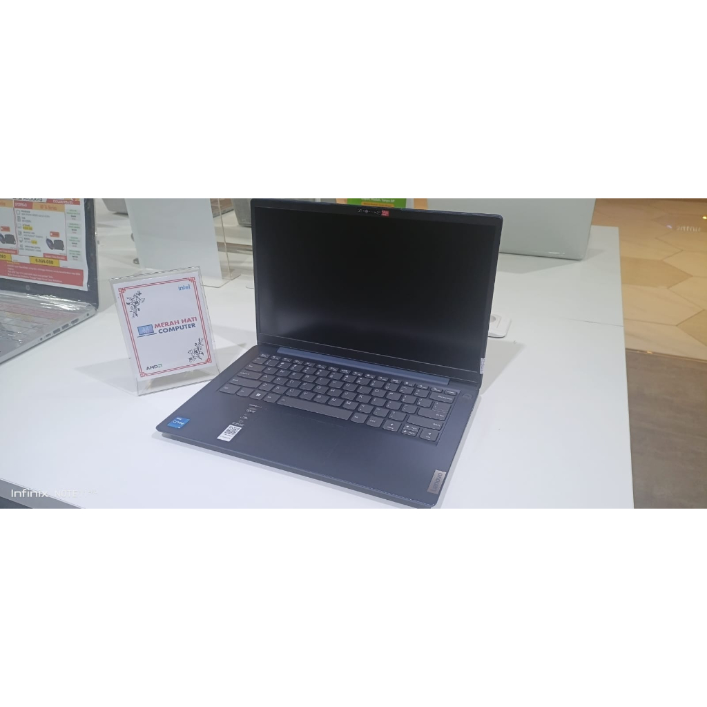 LAPTOP LENOVO IDEAPAD SLIM 3I 14 INTEL I5 1235U 8GB 1TB IRIS XE FHD BACKLITE FINGERPRINT WIN11HOME ABYSS BLUE ORIGINAL TERLARIS