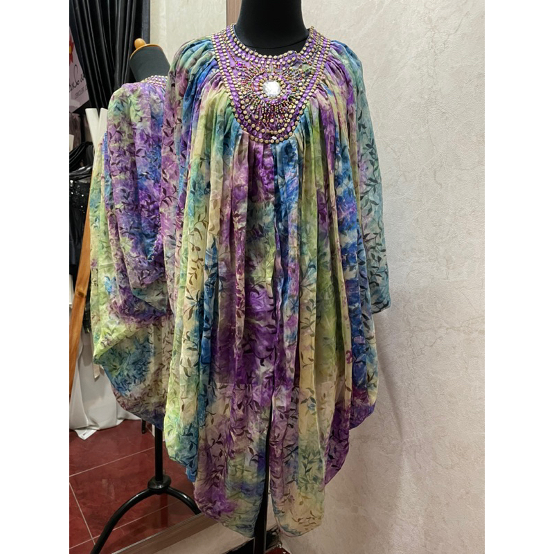 Blouse Outer sifon terawang big size