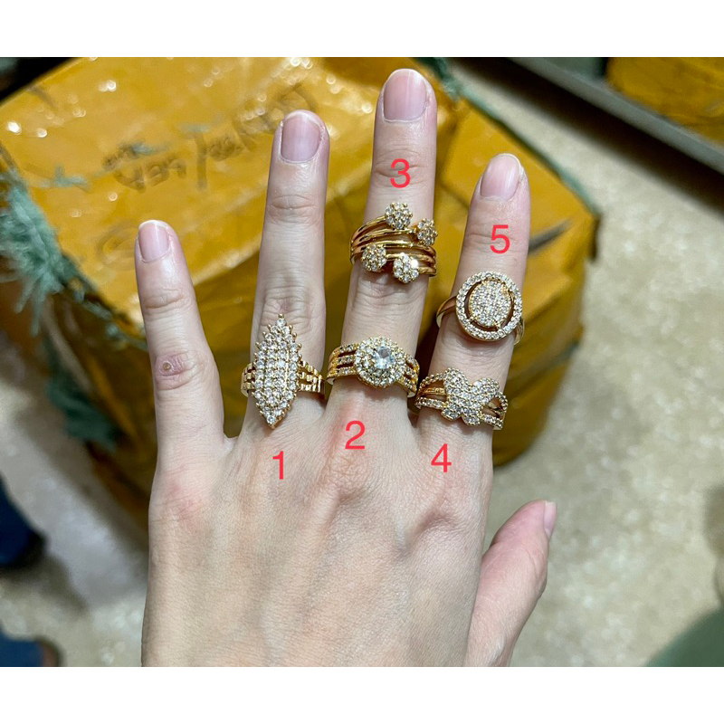 Fifi Fashion Cincin Fashion Model Perhiasan C0410