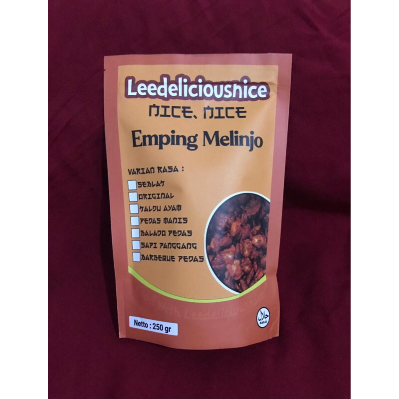 

LEEDELICIOUSNICE - Emping Melinjo Enak Tanpa Pengawet