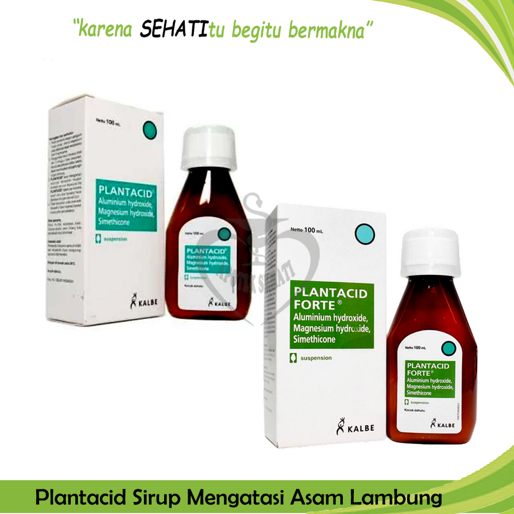 Plantacid Forte Obat lambung Maag Kembung dewasa 150Ml