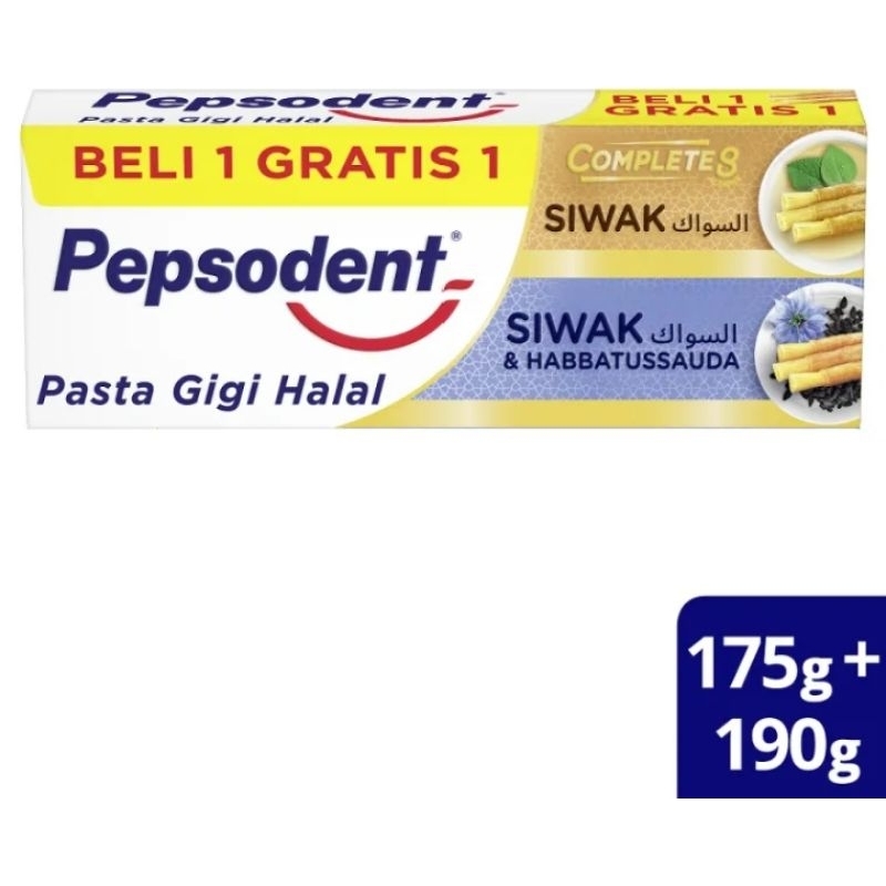 (twinpack) pepsodent siwak