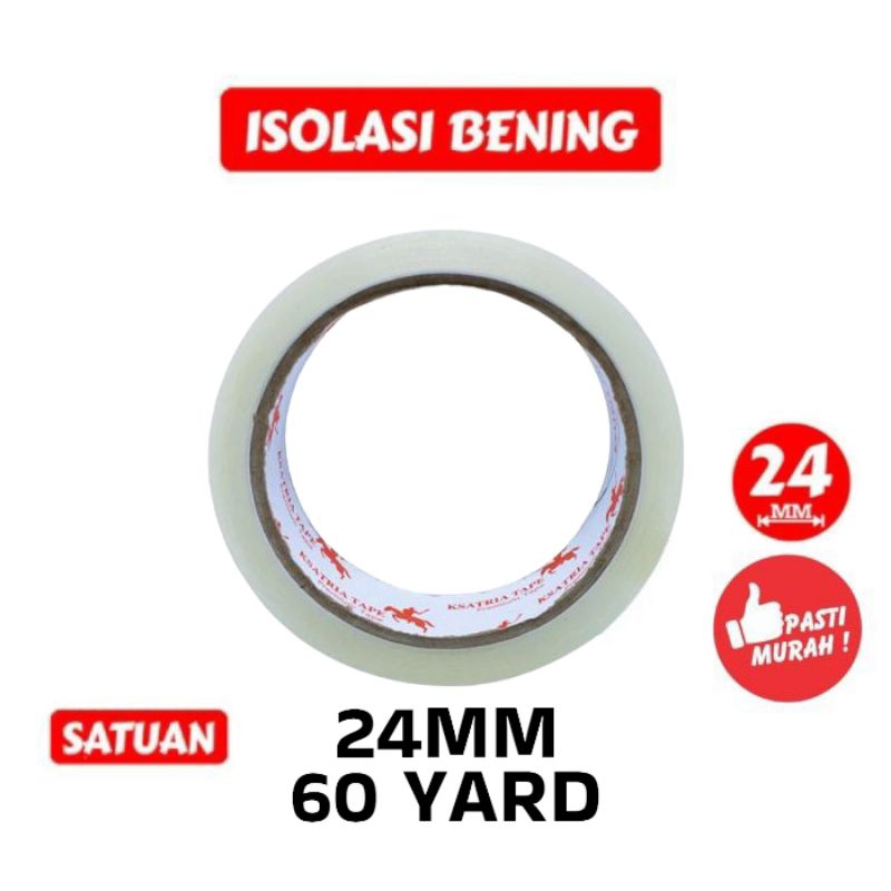 

Solasi/Selotip Bening 24MM 60Yard