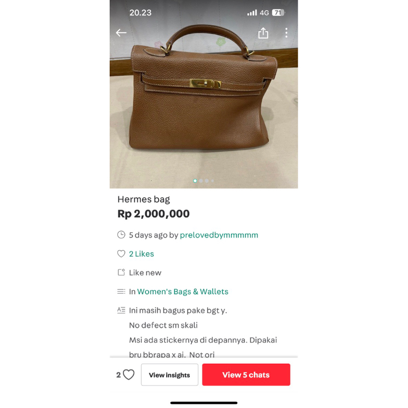 herm*s bag