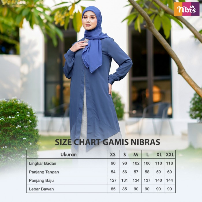 GAMIS NIBRAS NB B78 BLACK TERBARU