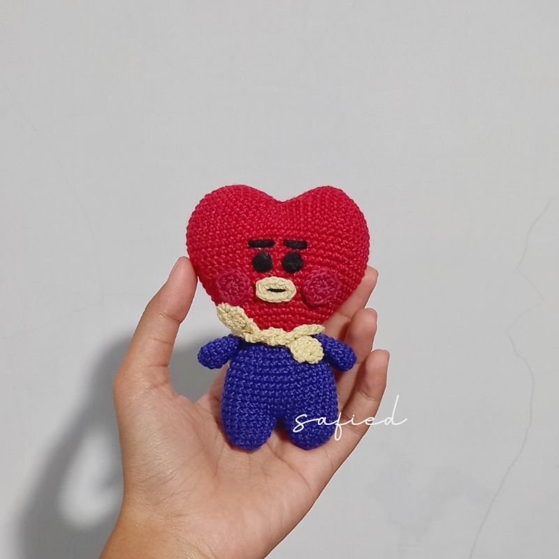 Boneka Rajut Tata BT21- Tata BT21 Amigurumi (Boneka Rajut / Crochet Doll)
