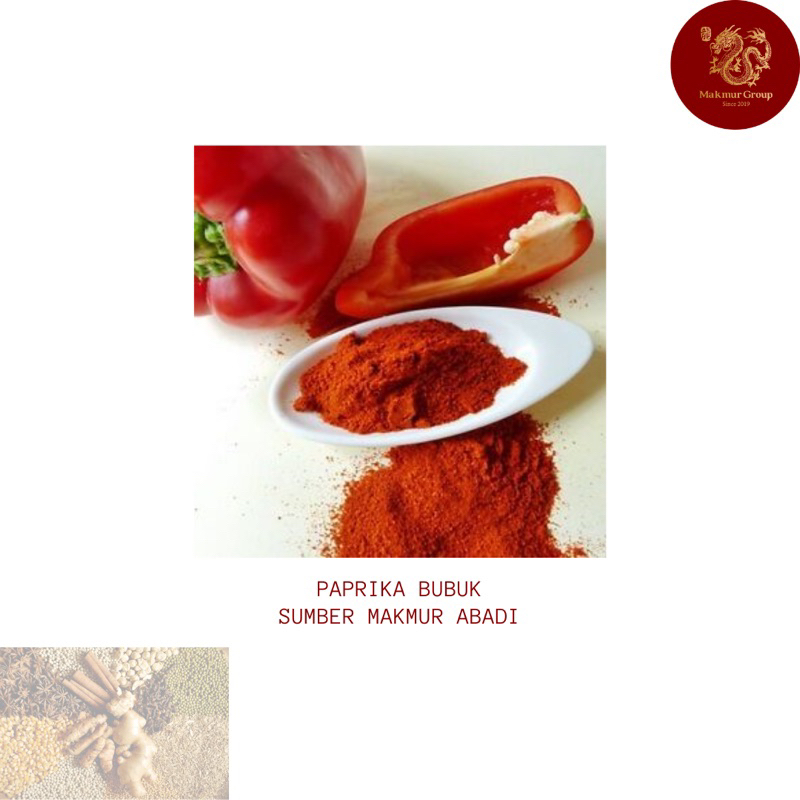 

Paprika Merah Bubuk 1 kg / Red Paprika Powder