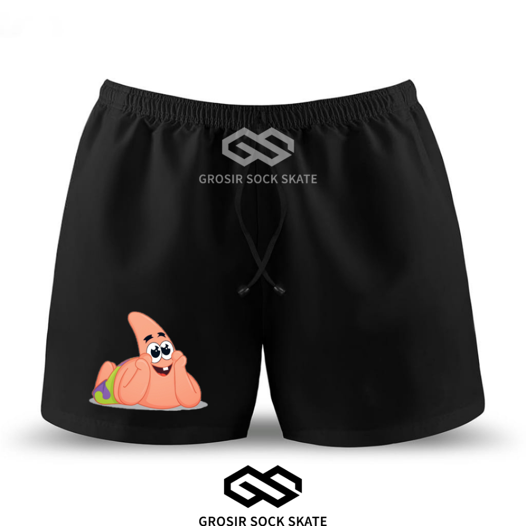 BOXER CELANA PENDEK MUSIC KARTUN PATRICK STAR