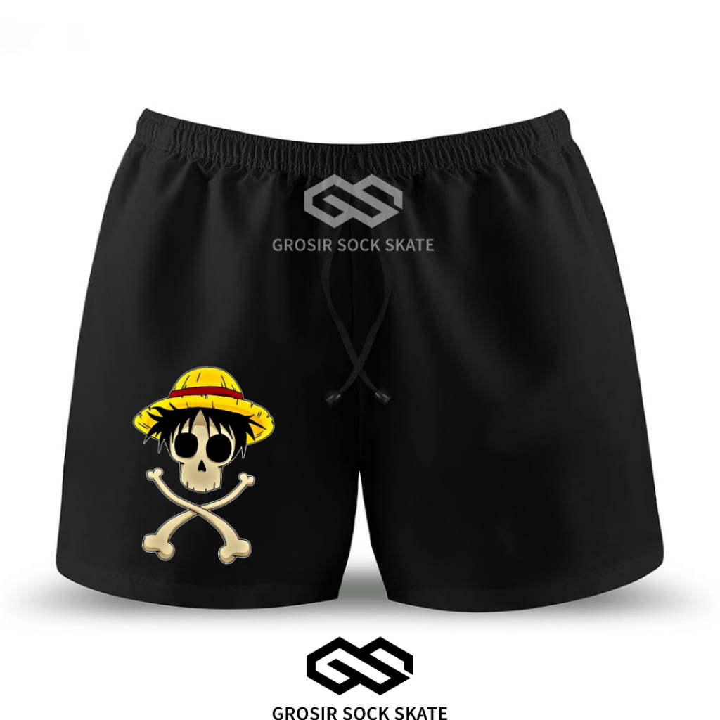 BOXER CELANA PENDEK MUSIC ONE PIECE LUFY